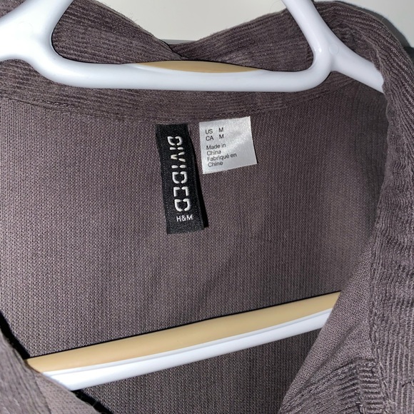 H&M Oversized Corduroy Button-up - Picture 5 of 5